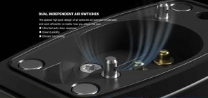 Airflow performance of Bp60 Aspire vape