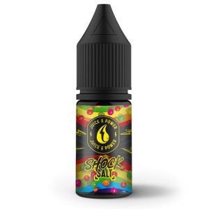 Shock Nic Salt E-liquid Bottle by Juice&Power