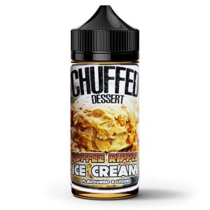 120ml Vape Juice by Chuffed Toffee Ripple Ice Cream