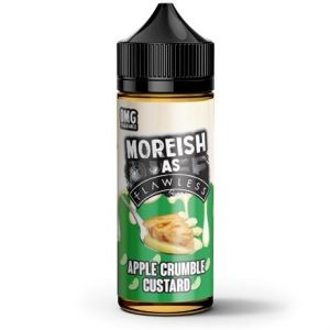 Apple Crumble Custard 120ml Vape Juice by Moreish As Flawless