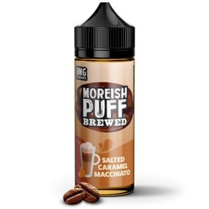 Salted Caramel Macchiato 120ml e-liquid by Moreish Puff