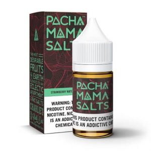 Pacha Mama Strawberry Watermelon 10ml nicotine salt e-liquid bottle