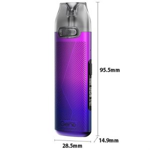 Dimensions of pod system VooPoo Vthru