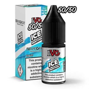 IVG Ice Menthol 10ml e-liquid bottle