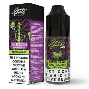 Nasty Juice Shisha 10ml nic salt e-liquid Green Grape