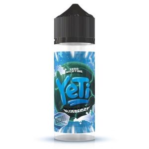 Yeti Blizzard Blueberry 120ml e-liquid bottle