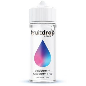 FruitDrop Blueberry Raspberry ICE 120ml e-liquid bottle