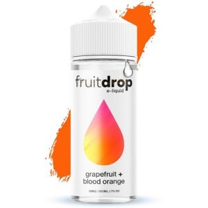 FruitDrop Grapefruit Blood Orange 120ml E-liquid with splash