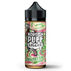 Lollies Twister 120ml Vape Juice by Moreish Puff