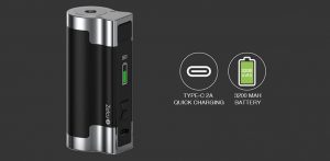 Zelos 3 Vape Mod Battery and Charging