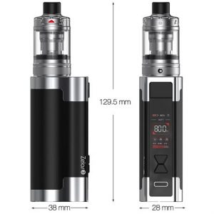 Aspire Zelos 3 E-cigarette kit dimensions