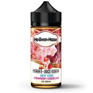 NY Strawberry Cheesecake 120ml Vape Juice Heaven Haze