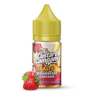 Strawberry Custard 10ml Nicotine Salt by The Custard Company