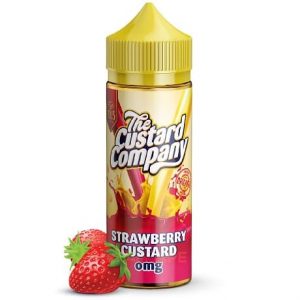 Strawberry Custard 120ml Vape Juice by The Custard Company