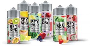 Beyond Eliquid poster with fruits