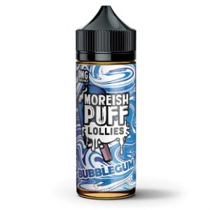 Lollies Bubblegum 120ml Vape Juice by Moreish Puff