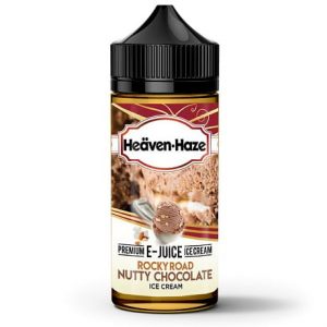 Rocky Road Nutty Chocolate 120ml e-liquid bottle by Heaven Haze