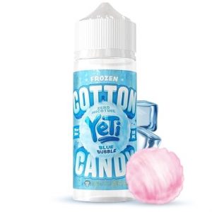 Yeti Cotton Candy Blue Bubble 120ml Vape E-liquid