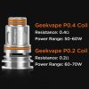 Boost P Coil Resistance Guide