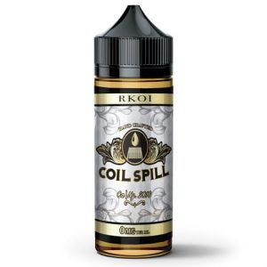 Coil Spill RKOI 120ml vape juice bottle