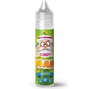 Candy Man Geeks Apple Candy Vape Juice Bottle