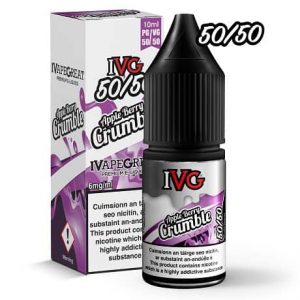 IVG Apple Berry Crumble 10ml e-liquid bottle