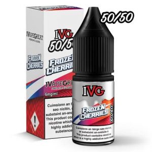 IVG Frozen Cherries 10ml e-liquid bottle