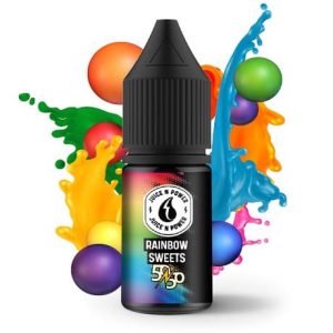 Juice & Power Rainbow Sweets 10ml e-liquid with fruits