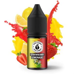 Juice & Power Strawberry Lemonade 10ml E-liquid with fruit splash