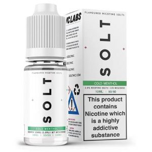 SOLT Cold Menthol 10ml Nic Salt E-liquid