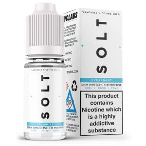 Solt Spearmint 10ml Nicotine Salt Eliquid bottle