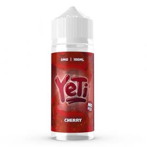 Yeti Cherry Defrosted 120ml vape juice bottle