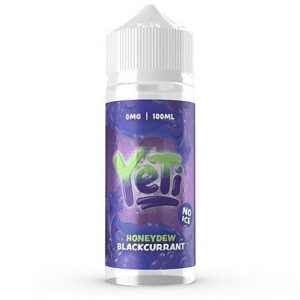 Yeti Honeydew Blackcurrant Defrosted 120ml vape juice bottle