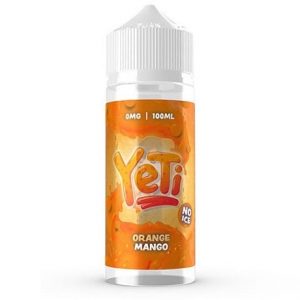 Yeti Orange Mango Defrosted 120ml vape juice bottle