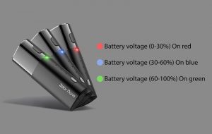 Zelos Nano Mod Battery Charge Level