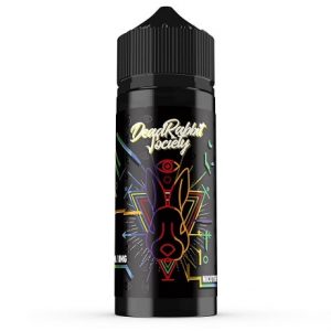 Dead Rabbit Society Rainbow Tropical Fruits Vape Juice Bottle