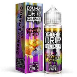 Double Drip Orange Mango Chill 60ml E-Liquid Bottle