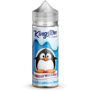 Kingston Blue Raspberry Chilly Willies 120ml Vape Bottle