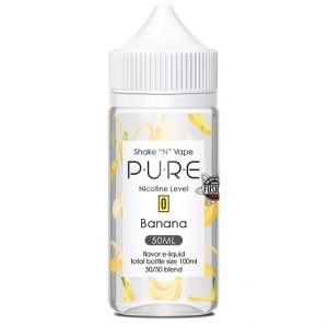 Pure Banana E-liquid Bottle