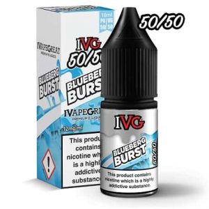 IVG Blueberg Burst 50/50 E-Liquid Vape Ireland