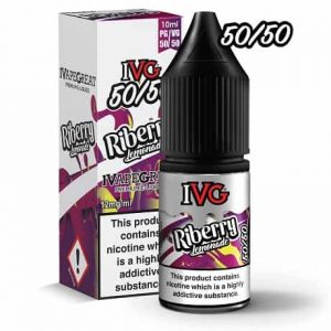 Riberry Lemonade 50/50 IVG 10ml Bottle