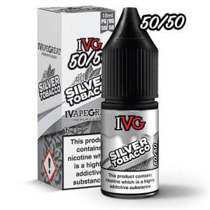 IVG Silver Tobacco 10ml e-liquid 50/50