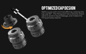 Nunchaku 2 vape tank top refill