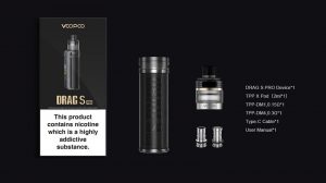 VooPoo Drag S Pro Vape Kit Packaging