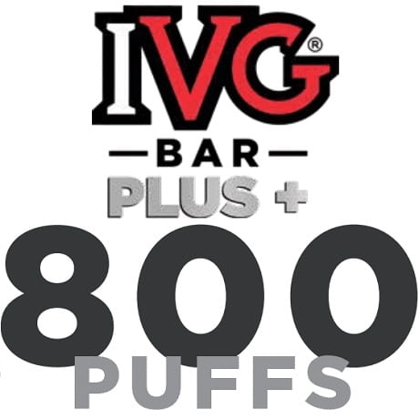 IVG Bar PLUS 800 puffs logo