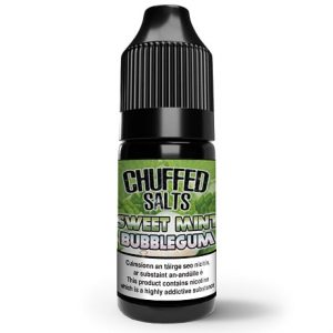 Chuffed Sweet Mint Bubblegum 10ml nic salt eliquid