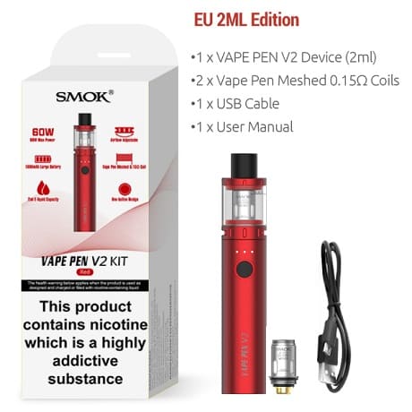 Packiging of Smok Pen V2
