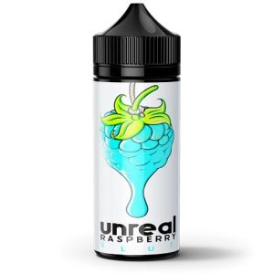 Unreal Raspberry Blue 120ml Vape Bottle