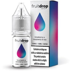 Fruit Drop Blueberry Raspberry Ice 10ml Nic Salt Vape ireland