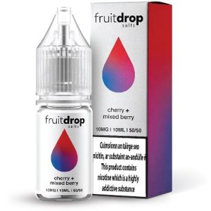 Fruit Drop Cherry Mixed Berry 10ml Nic Salt Eliquid